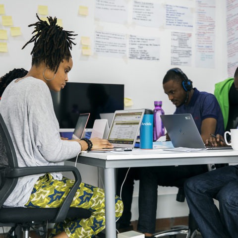 Moment de réflexion, Andela ©Backdrop